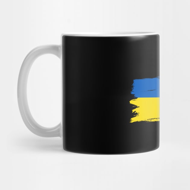 Ukrainian flag by Yasna